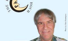 Radio personality Steve Huntington of Radio Margaritaville fame is shown on a light blue background.